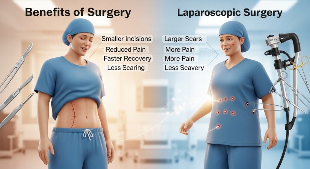 Benefits of Laparoscopic Surgery