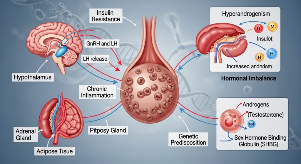 Causes Behind PCOS Symptoms