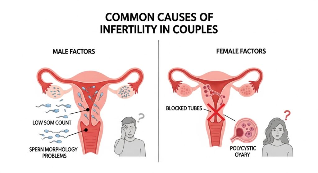 Common Causes of Infertility in Couples