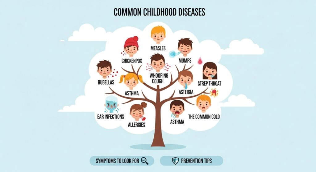 Common Diseases in Children and Child Health Care Guide