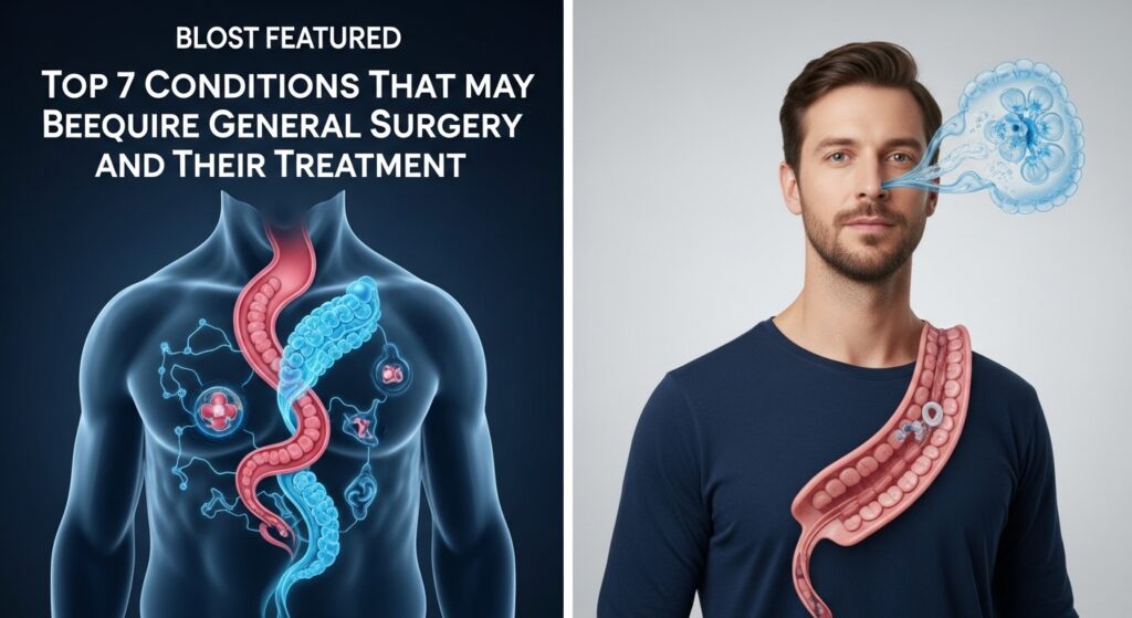 Top 7 Conditions That May Require General Surgery and Their Treatment